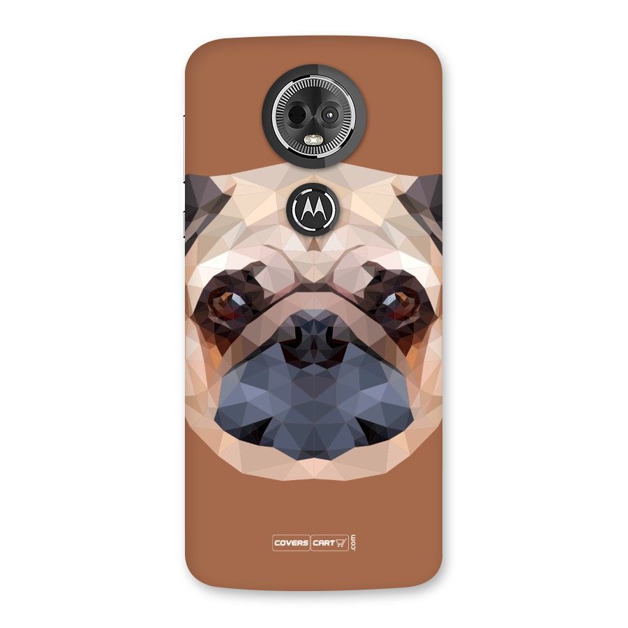 Cute Pug Back Case for Moto E5 Plus