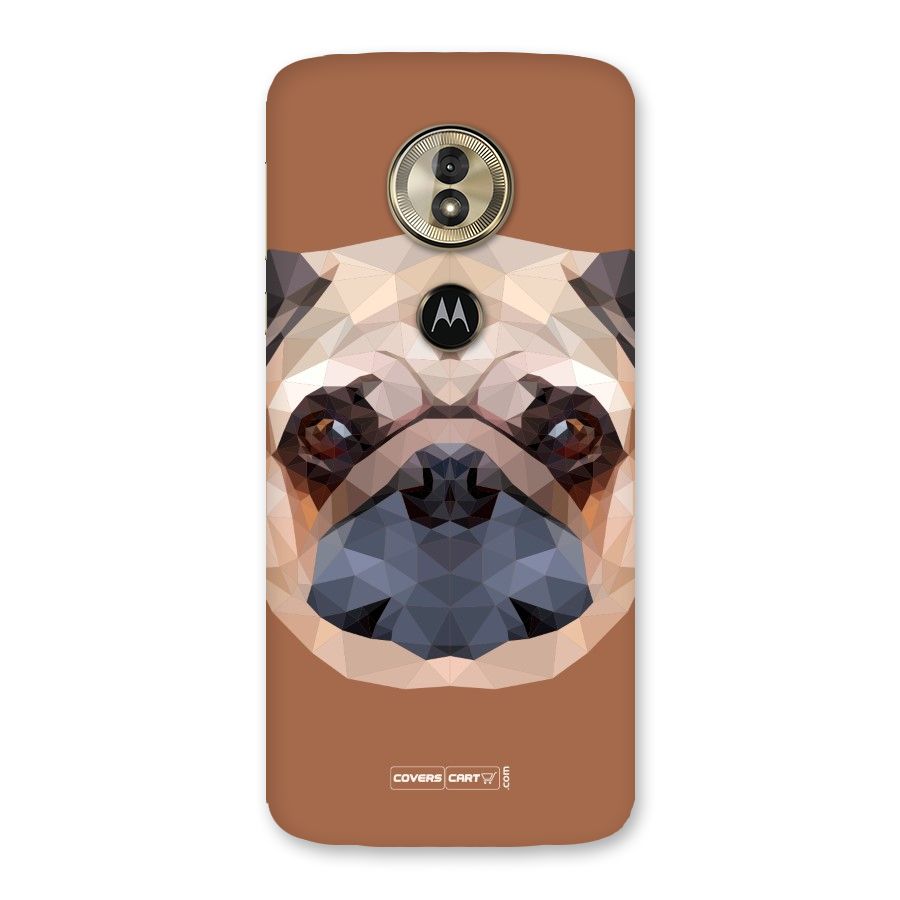 Cute Pug Back Case for Moto G6 Play