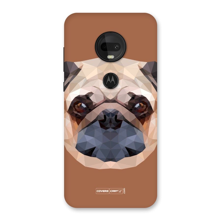 Cute Pug Back Case for Moto G7