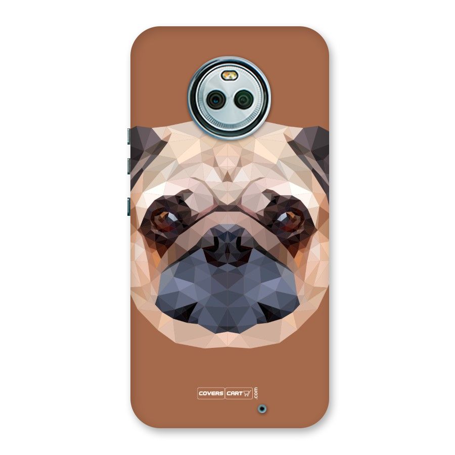Cute Pug Back Case for Moto X4