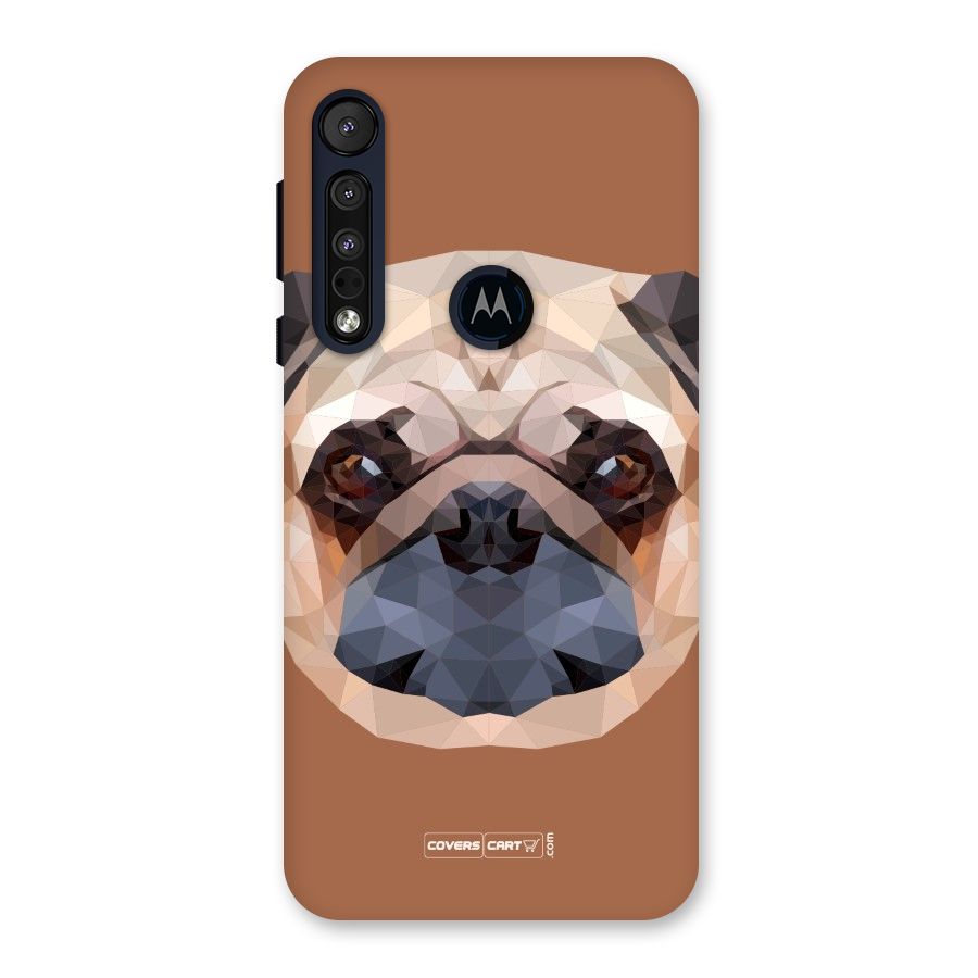 Cute Pug Back Case for Motorola One Macro