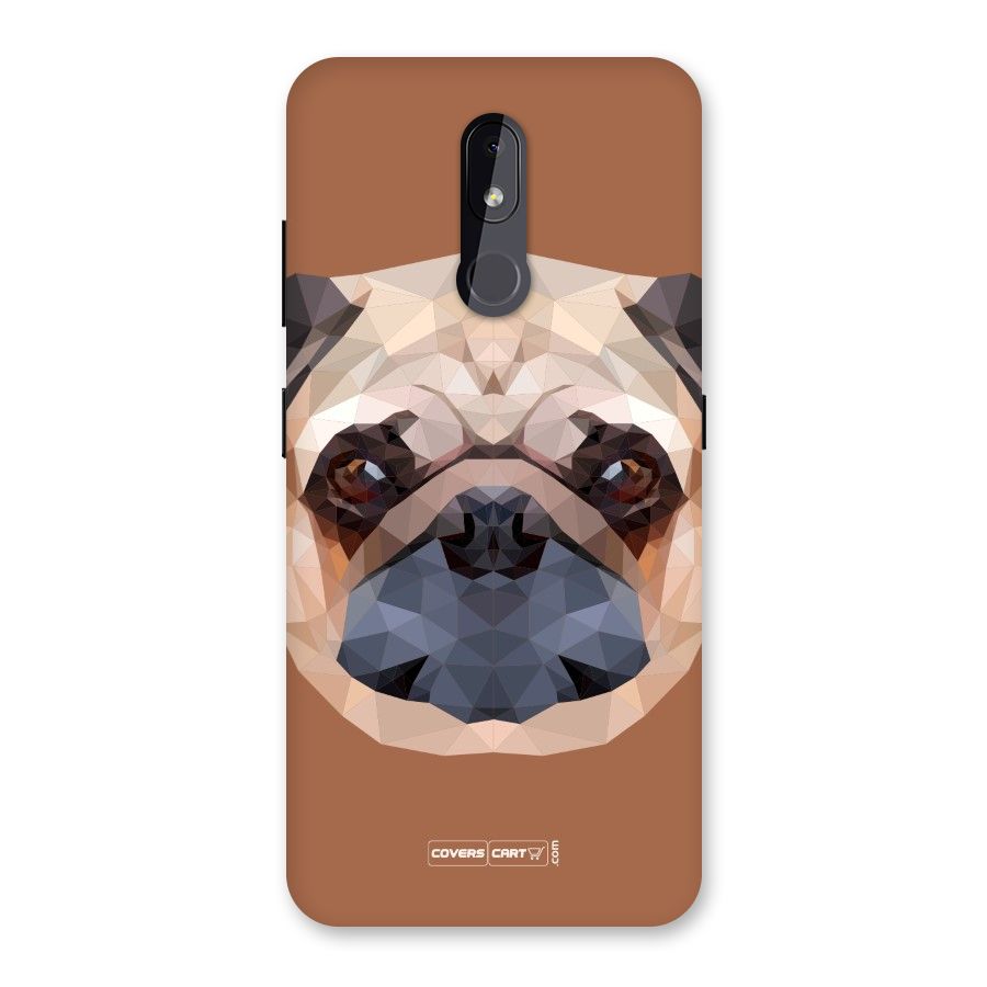 Cute Pug Back Case for Nokia 3.2