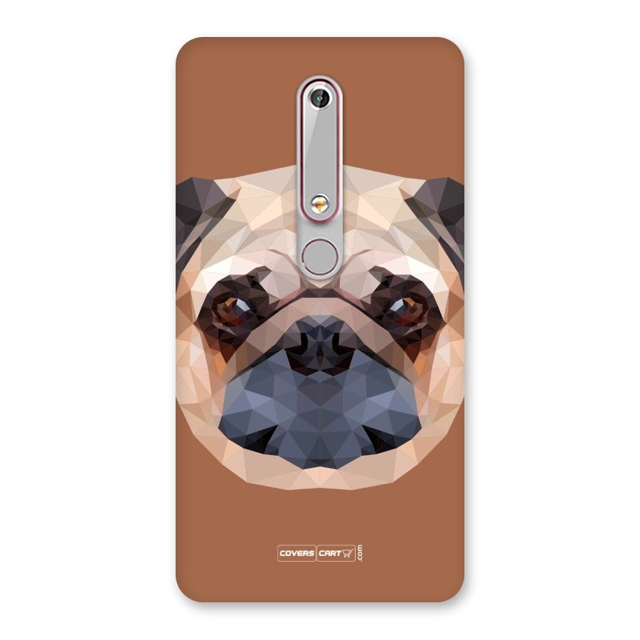 Cute Pug Back Case for Nokia 6.1