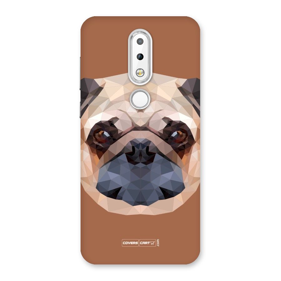 Cute Pug Back Case for Nokia 6.1 Plus