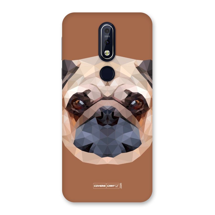 Cute Pug Back Case for Nokia 7.1