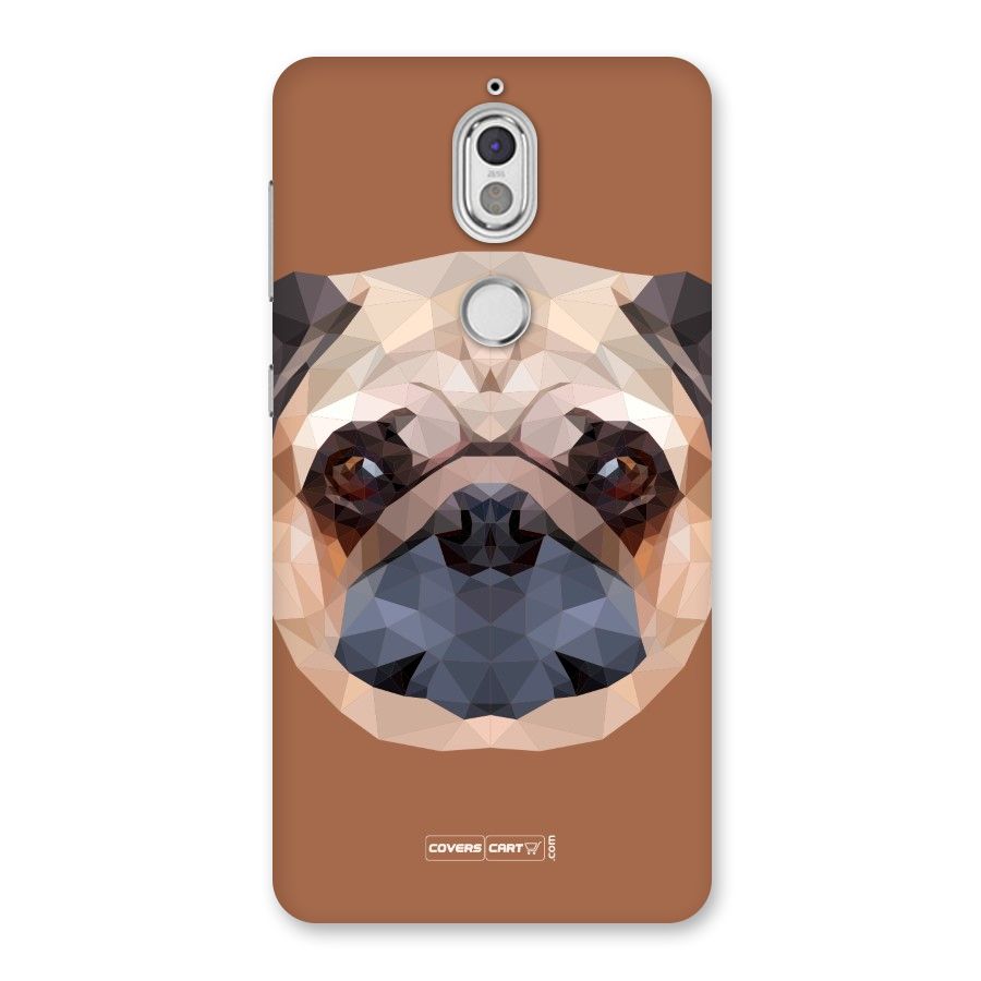 Cute Pug Back Case for Nokia 7