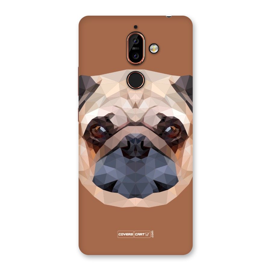 Cute Pug Back Case for Nokia 7 Plus