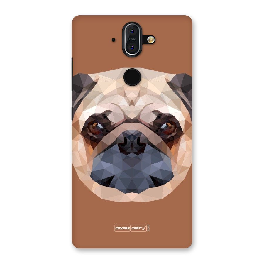Cute Pug Back Case for Nokia 8 Sirocco