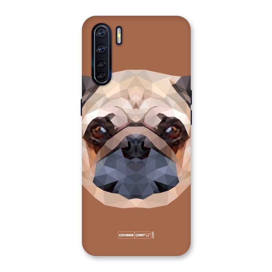 Cute Pug Back Case for Oppo F15
