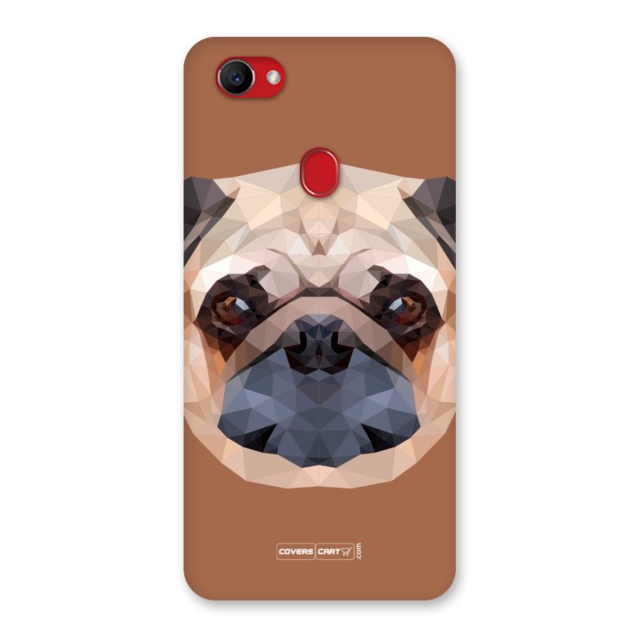Cute Pug Back Case for Oppo F7