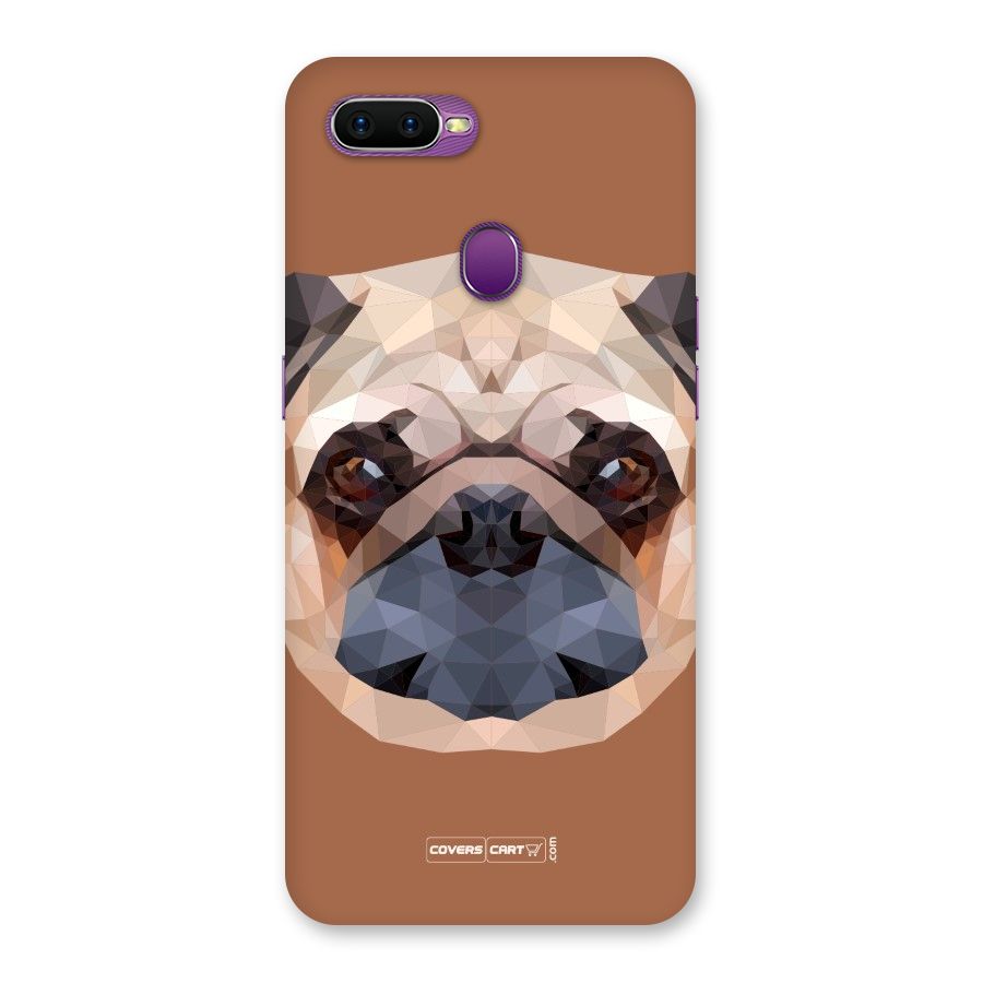 Cute Pug Back Case for Oppo F9
