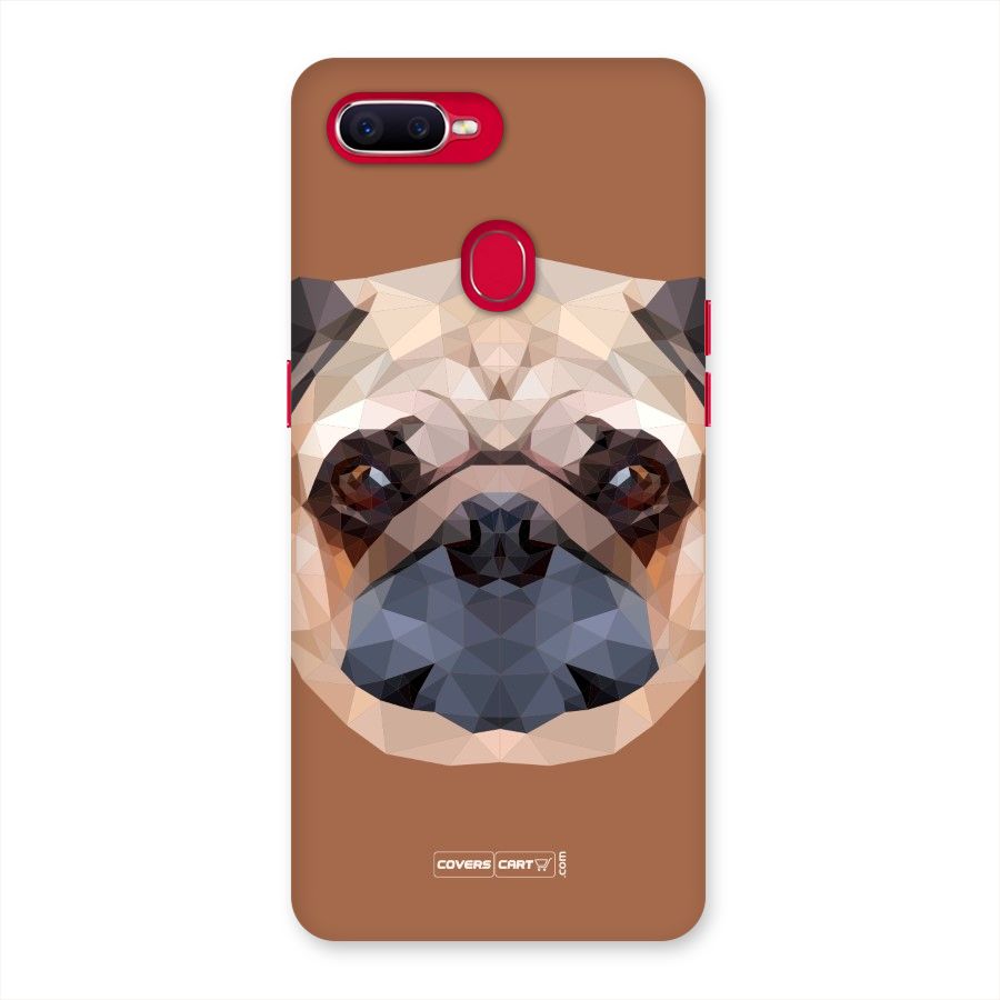 Cute Pug Back Case for Oppo F9 Pro