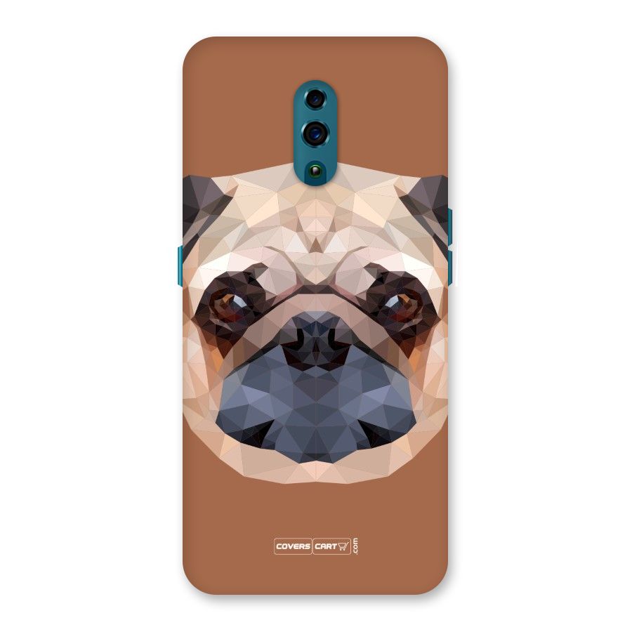 Cute Pug Back Case for Oppo Reno