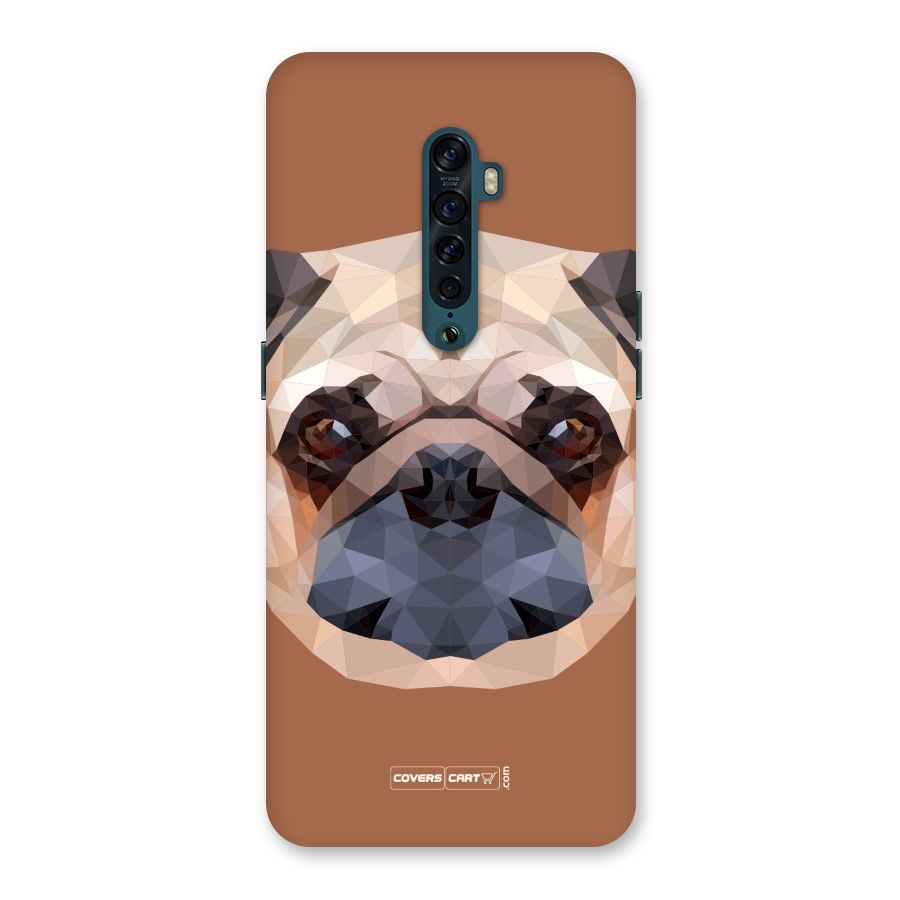 Cute Pug Back Case for Oppo Reno2