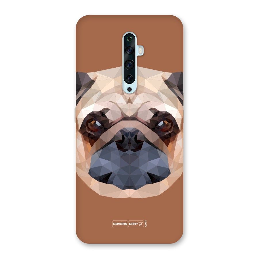 Cute Pug Back Case for Oppo Reno2 Z