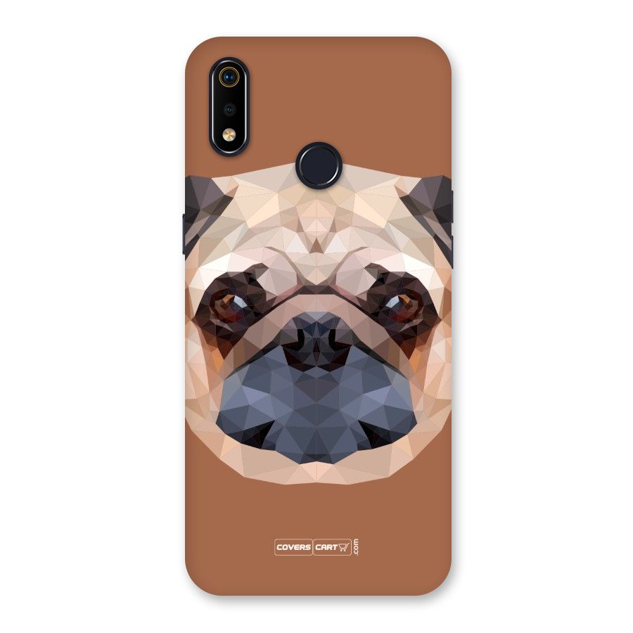 Cute Pug Back Case for Realme 3i
