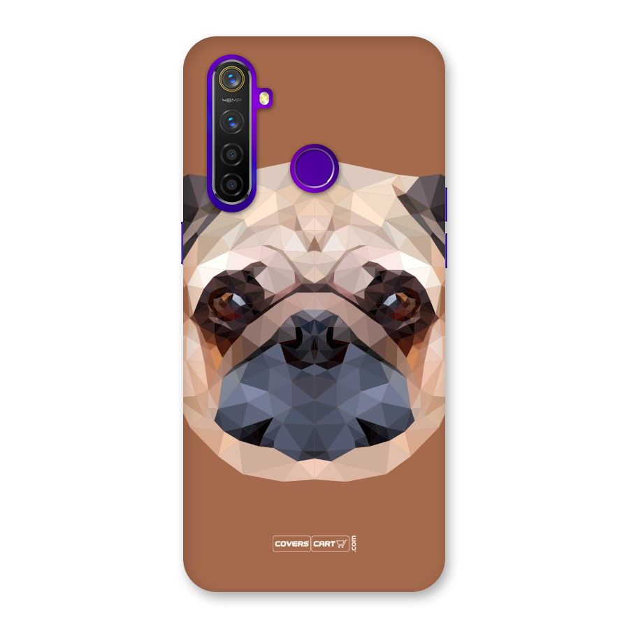 Cute Pug Back Case for Realme 5 Pro