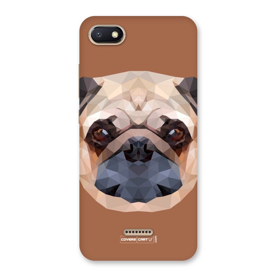 Cute Pug Back Case for Redmi 6A