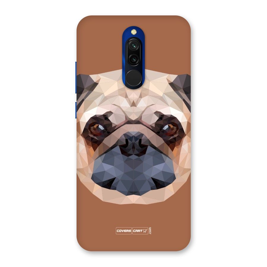 Cute Pug Back Case for Redmi 8
