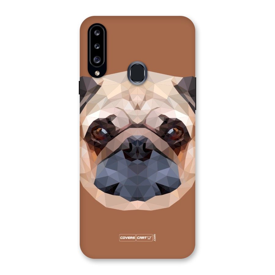 Cute Pug Back Case for Samsung Galaxy A20s