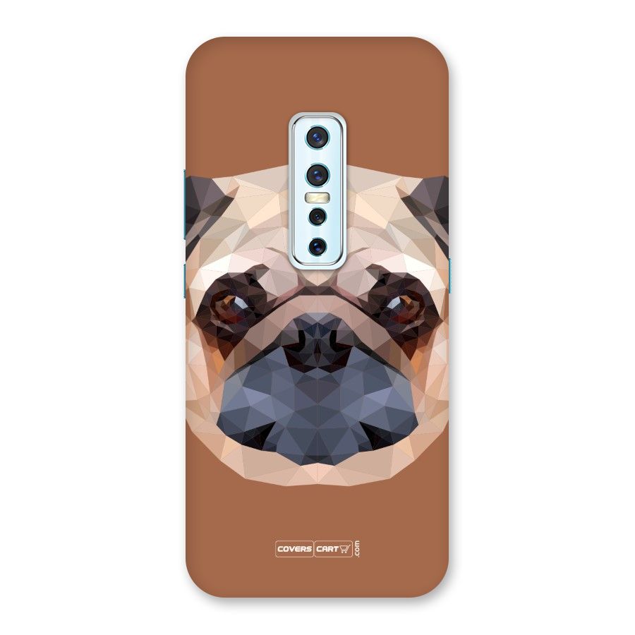 Cute Pug Back Case for Vivo V17 Pro