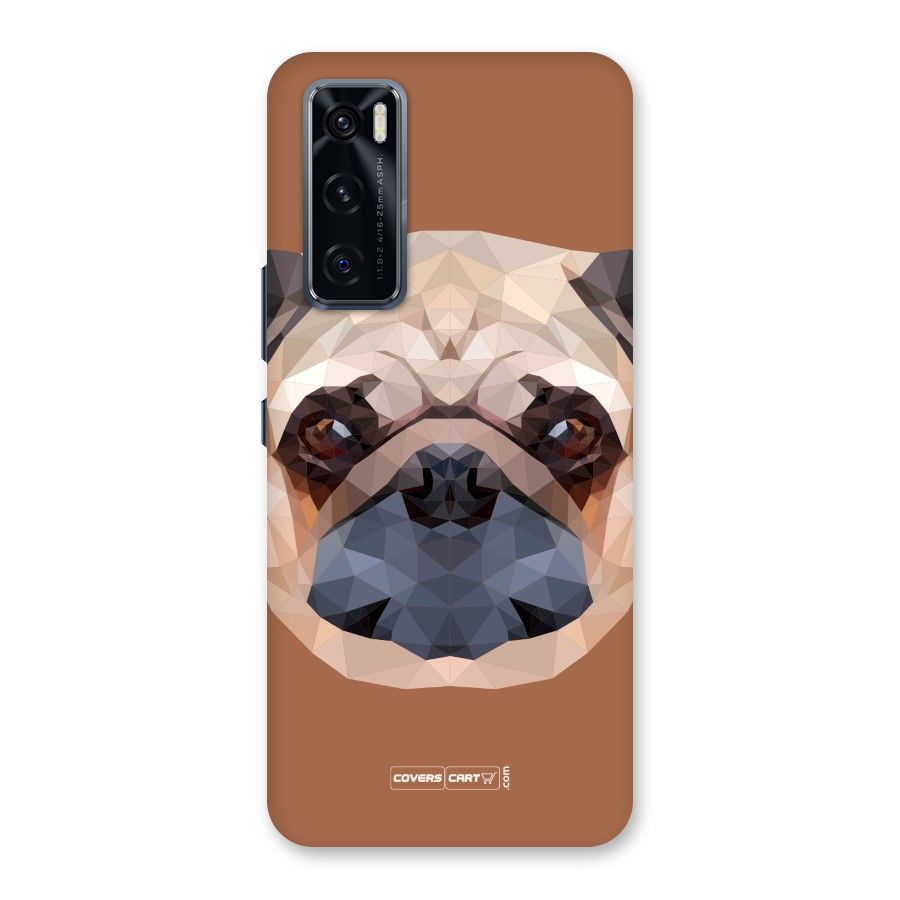 Cute Pug Back Case for Vivo V20 SE