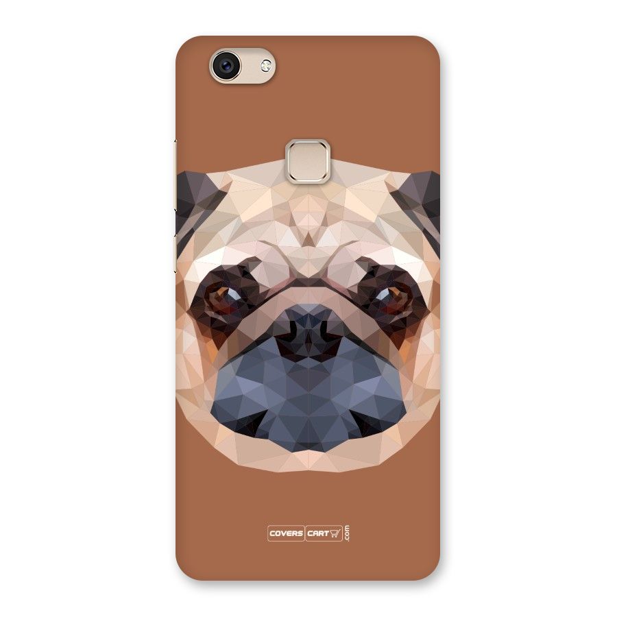 Cute Pug Back Case for Vivo V7