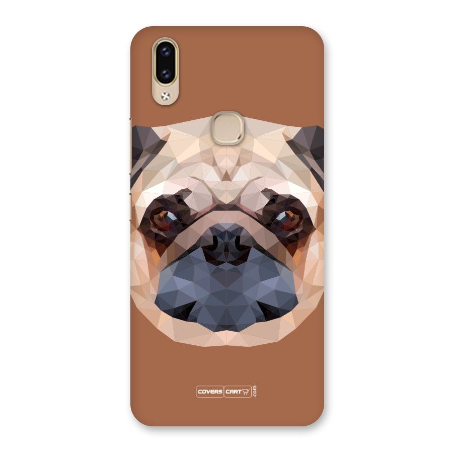 Cute Pug Back Case for Vivo V9 Youth