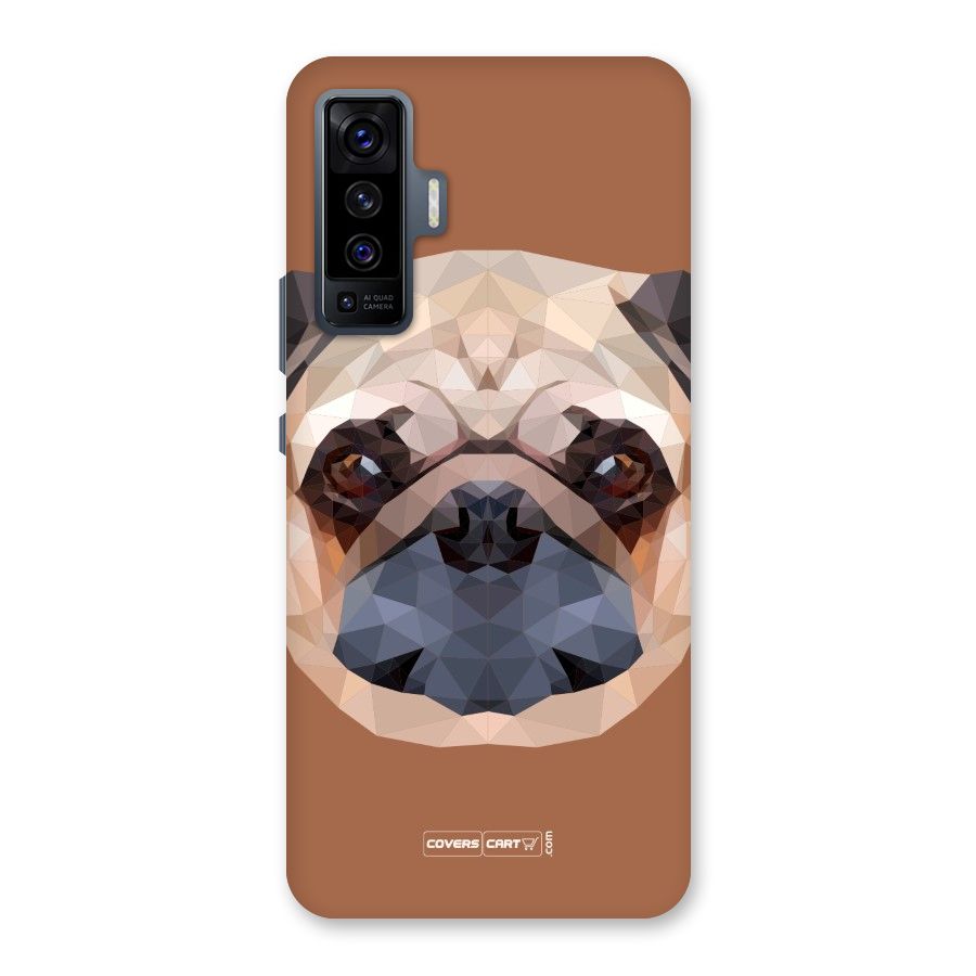 Cute Pug Back Case for Vivo X50