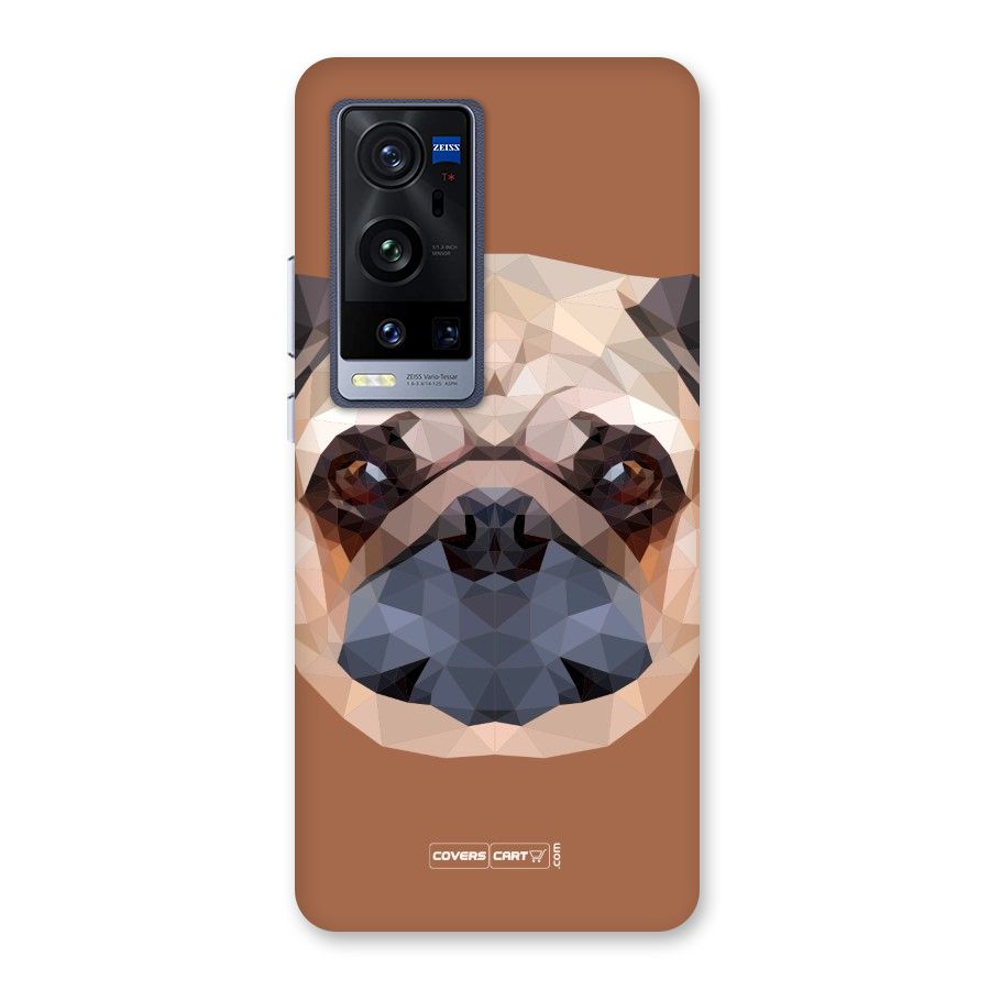 Cute Pug Back Case for Vivo X60 Pro Plus