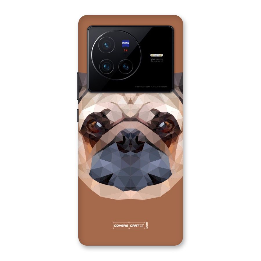 Cute Pug Back Case for Vivo X80