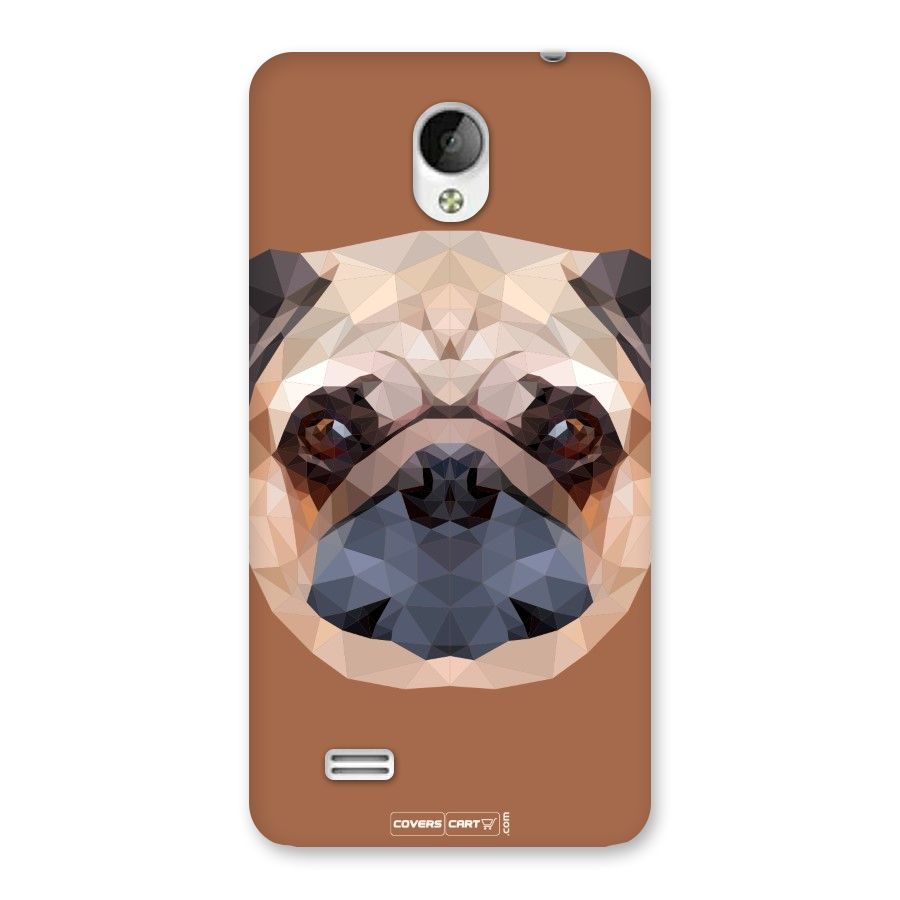 Cute Pug Back Case for Vivo Y21