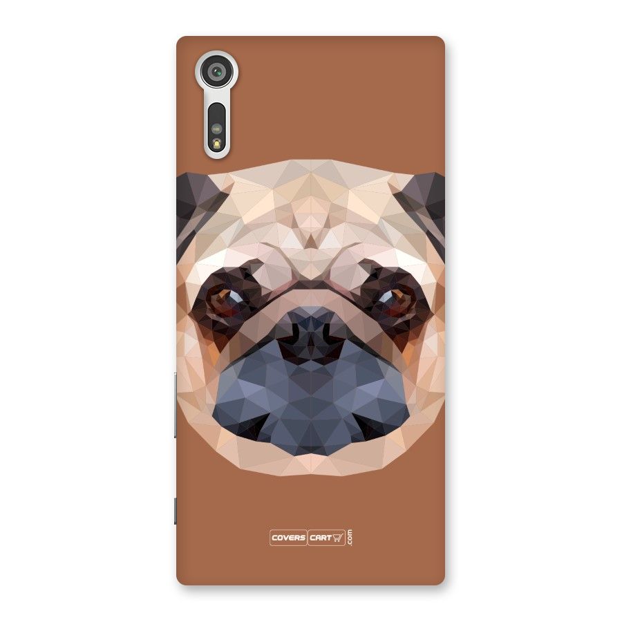 Cute Pug Back Case for Xperia XZ