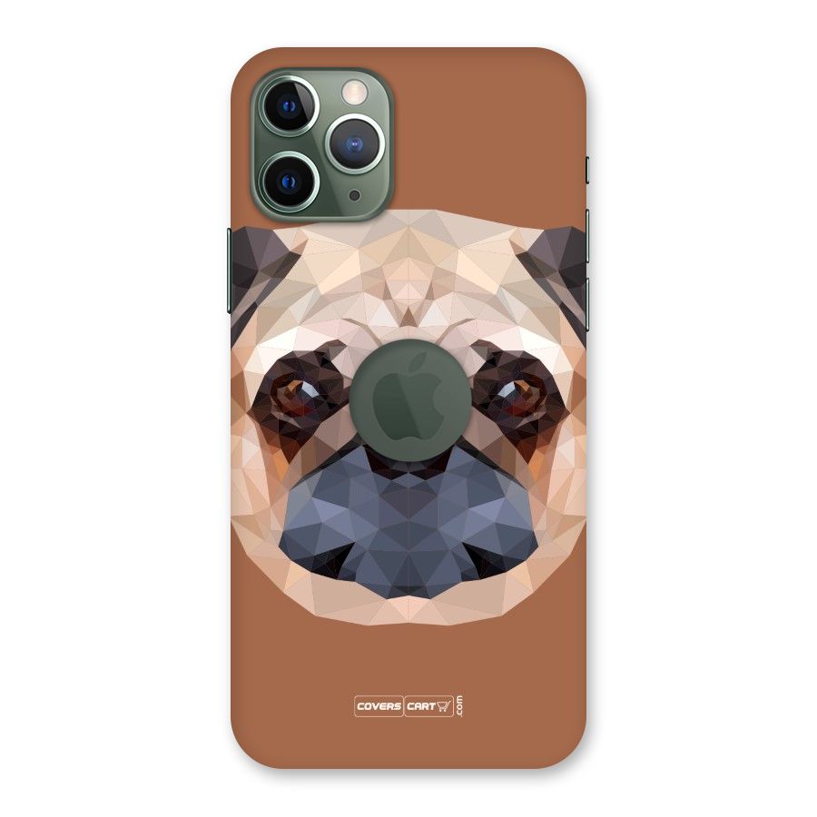 Cute Pug Back Case for iPhone 11 Pro Logo  Cut