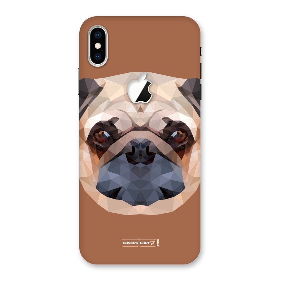 Cute Pug Back Case for iPhone XS Max Apple Cut