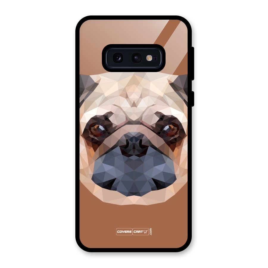 Cute Pug Glass Back Case for Galaxy S10e