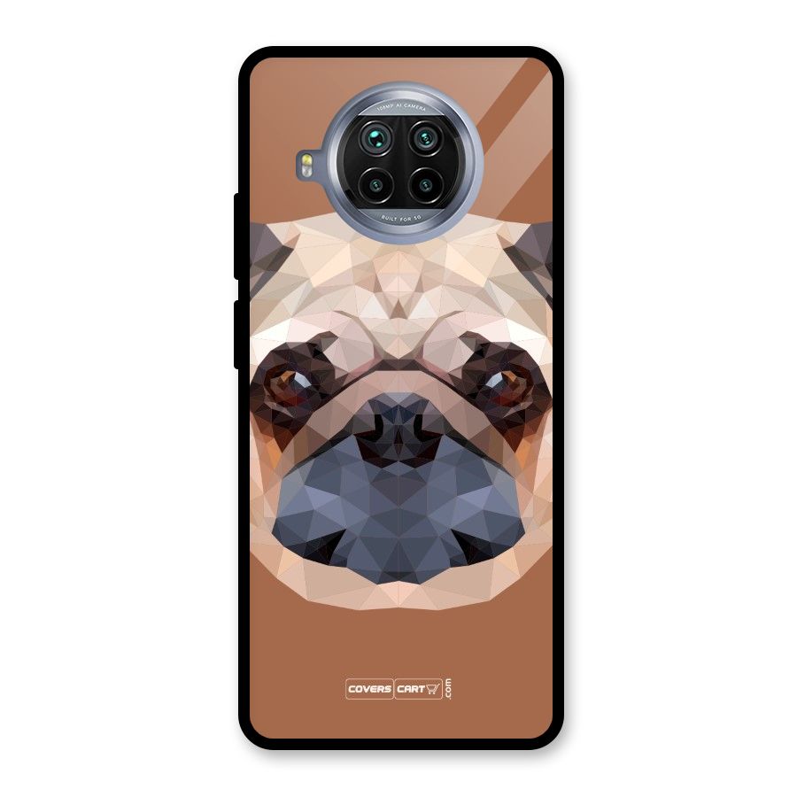 Cute Pug Glass Back Case for Mi 10i