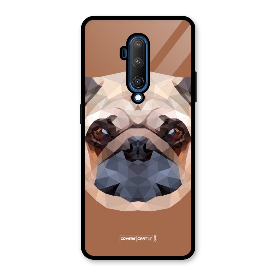 Cute Pug Glass Back Case for OnePlus 7T Pro