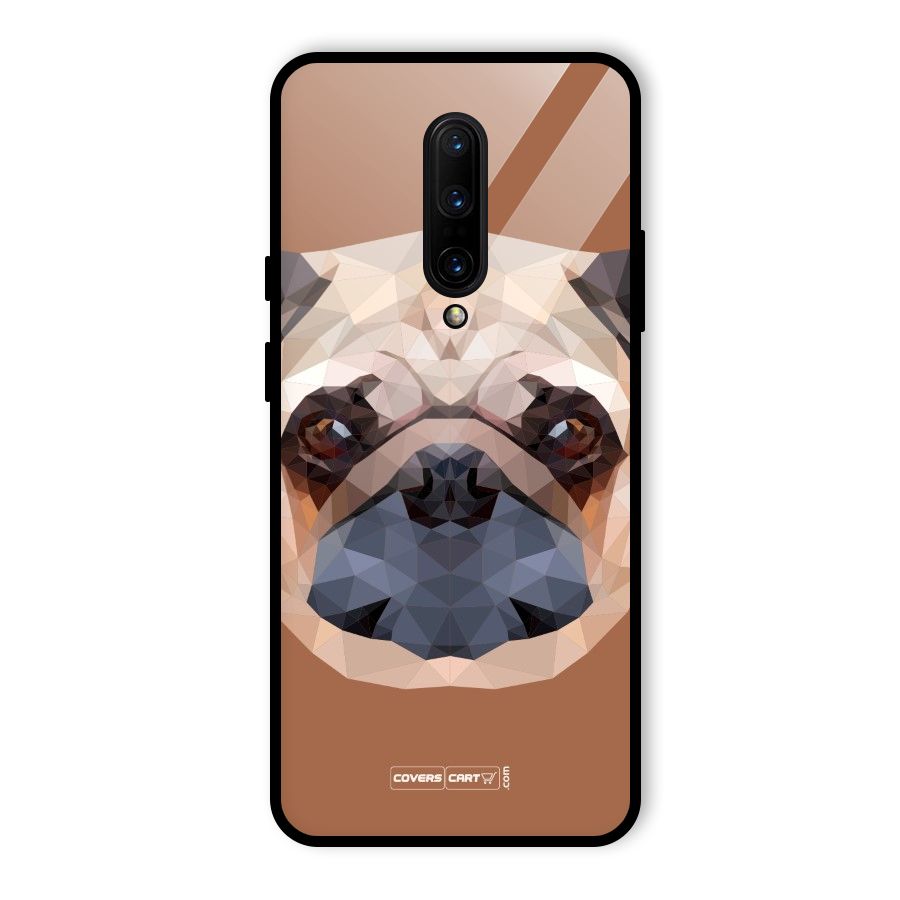Cute Pug Glass Back Case for OnePlus 7 Pro