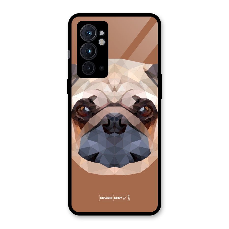 Cute Pug Glass Back Case for OnePlus 9RT 5G