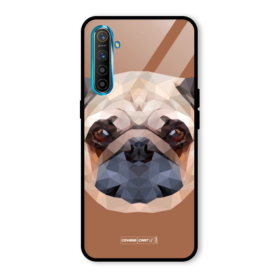 Cute Pug Glass Back Case for Realme X2