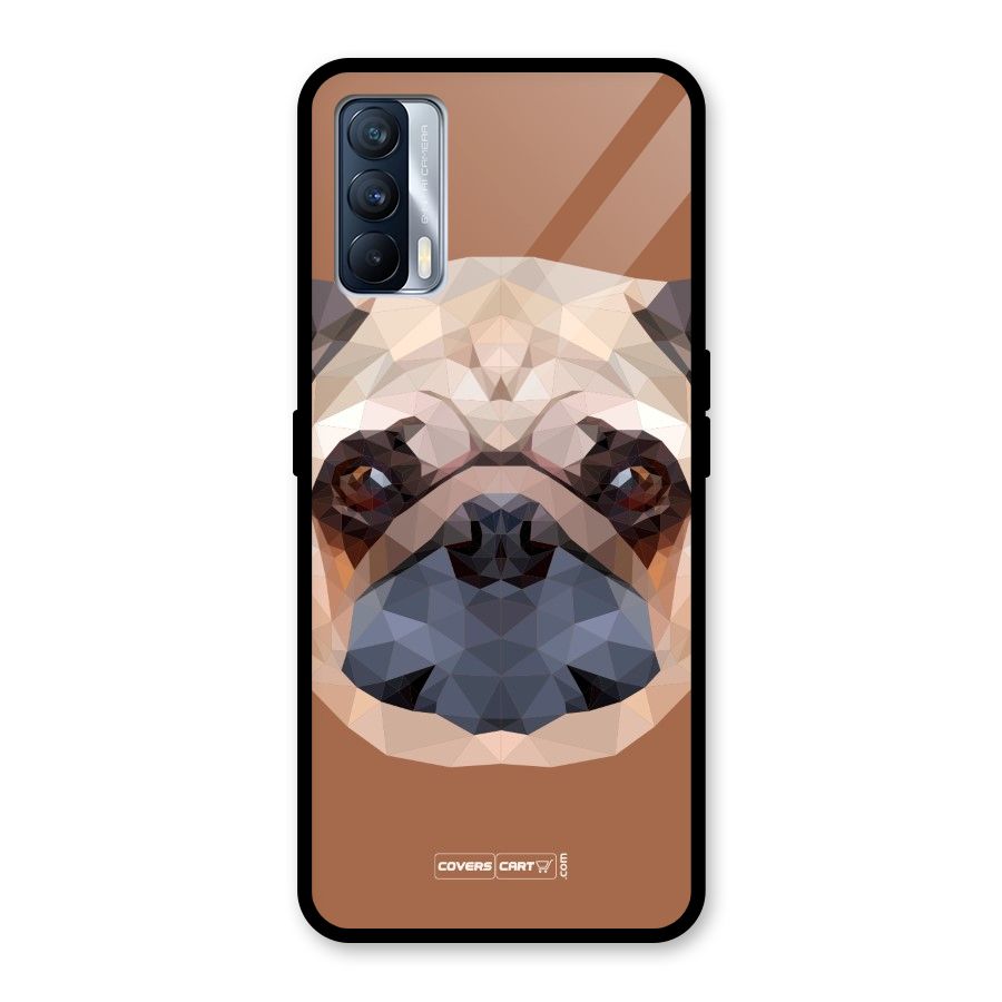 Cute Pug Glass Back Case for Realme X7