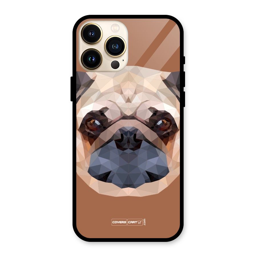 Cute Pug Glass Back Case for iPhone 13 Pro Max