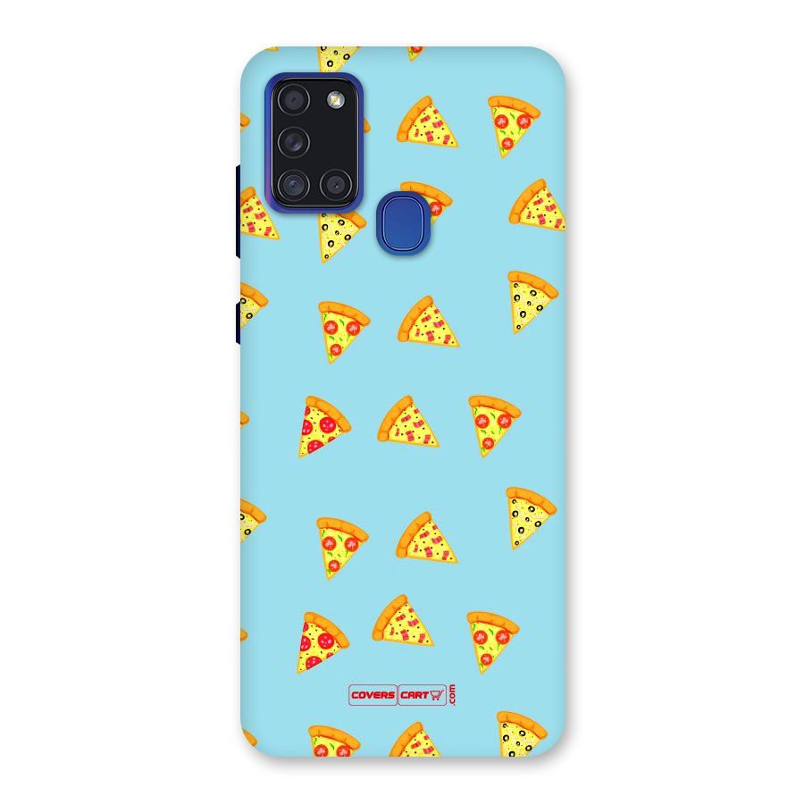 Cute Slices of Pizza Back Case for Galaxy A21s