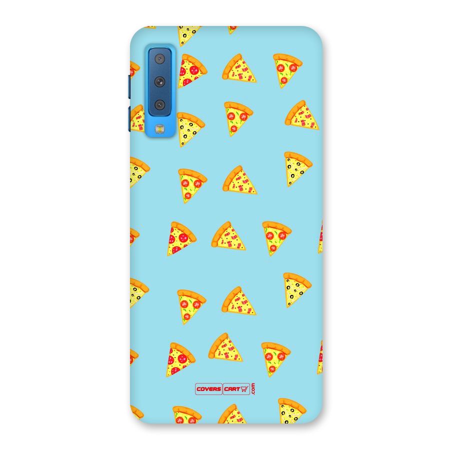 Cute Slices of Pizza Back Case for Galaxy A7 (2018)