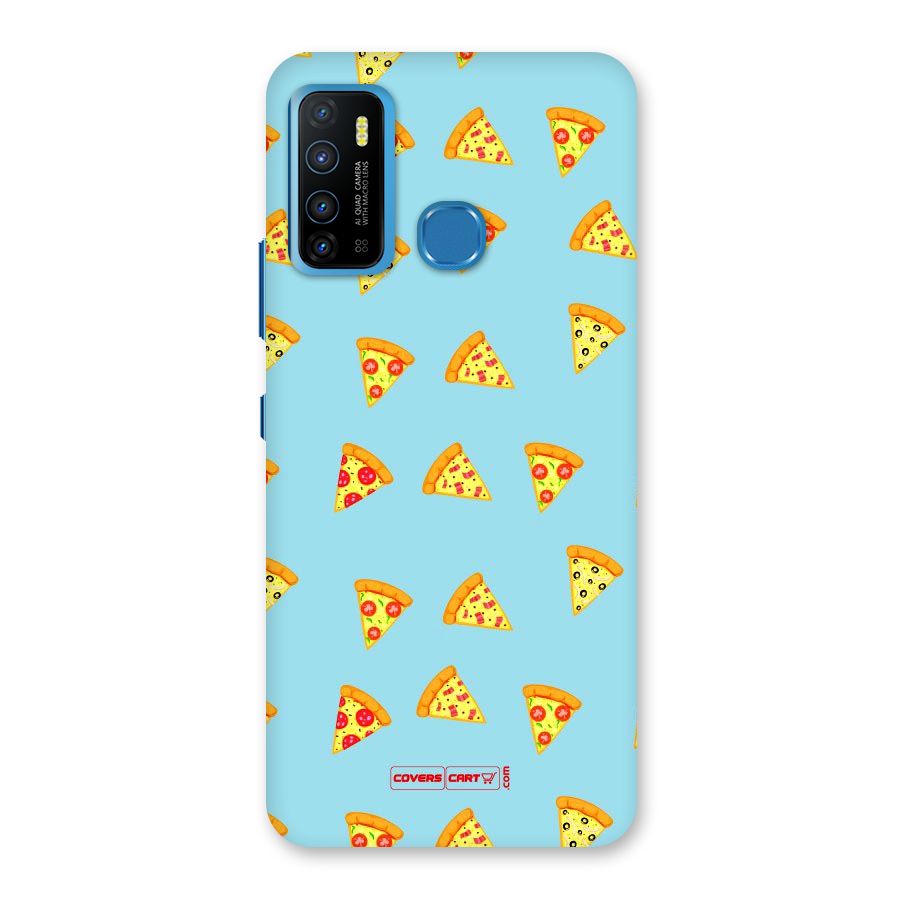 Cute Slices of Pizza Back Case for Infinix Hot 9