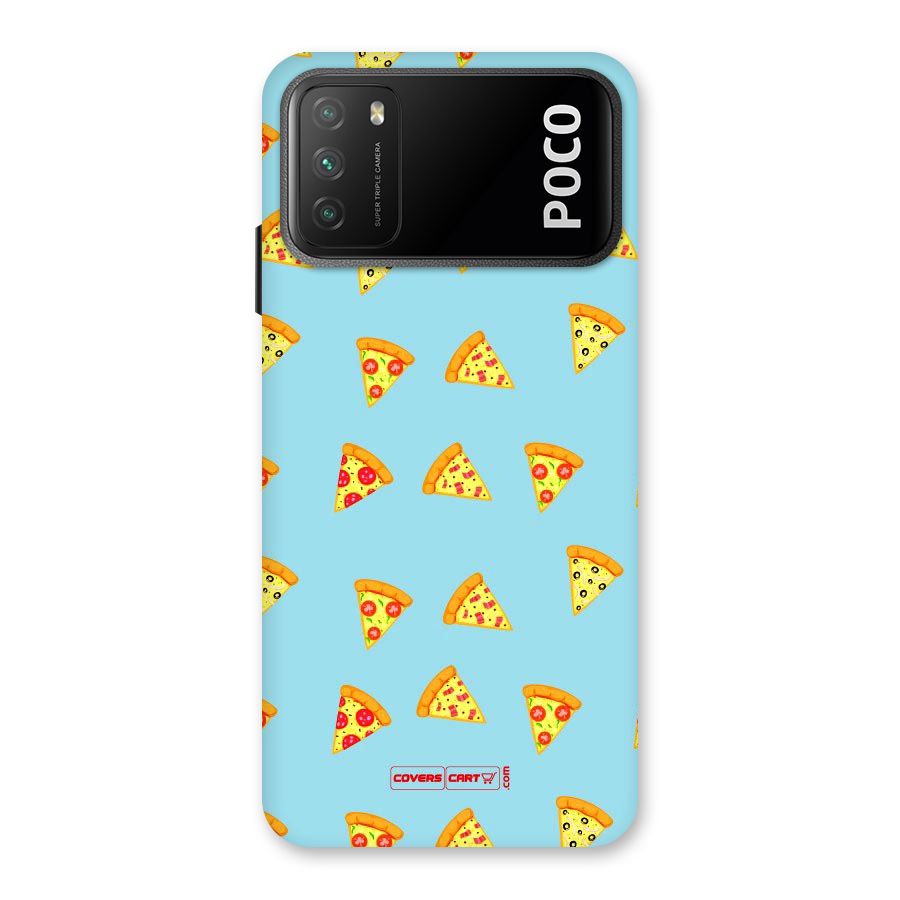 Cute Slices of Pizza Back Case for Poco M3