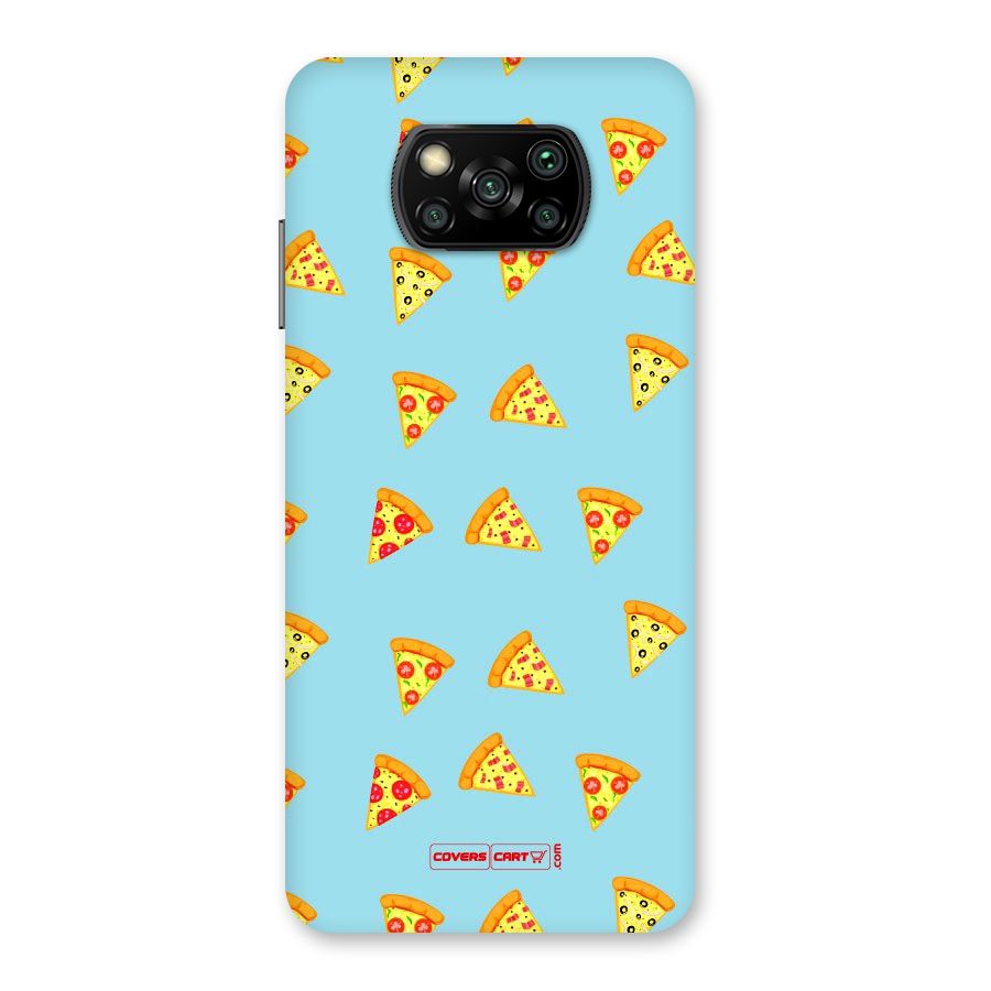 Cute Slices of Pizza Back Case for Poco X3