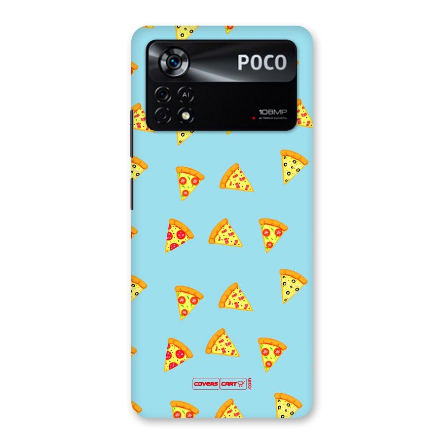 Cute Slices of Pizza Back Case for Poco X4 Pro 5G