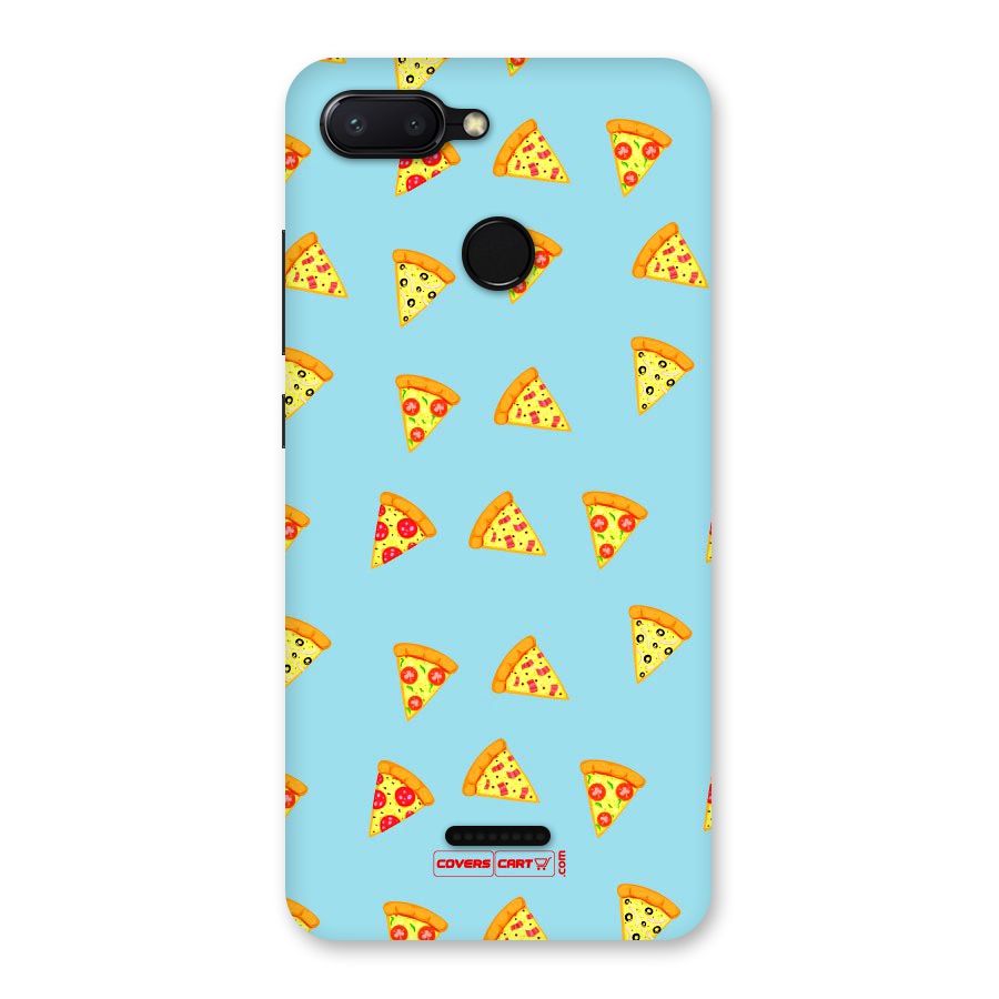 Cute Slices of Pizza Back Case for Redmi 6